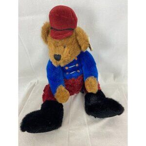 VTG Russ Berrie Brandy‎ Plush Teddy Bear Christmas Solider 17inch